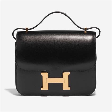 72138112674837 hermes|HERMES Box Constance 18 Black 1352997 .